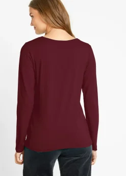 Mujer bonprix bonprix Camiseta de manga larga (2 unidades)