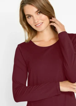 Mujer bonprix bonprix Camiseta de manga larga (2 unidades)