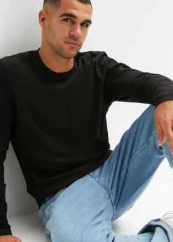 Hombre bonprix bonprix Camiseta de manga larga (2 unidades)