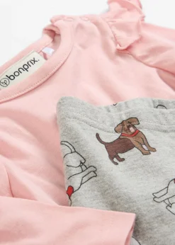 Niños bonprix bonprix Camiseta de manga larga y leggings (2 piezas)