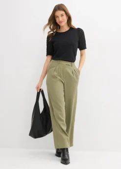 Mujer bonprix bonprix Camiseta de mezcla de algodón