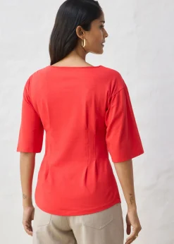 Mujer bonprix bonprix Camiseta de mezcla de algodón