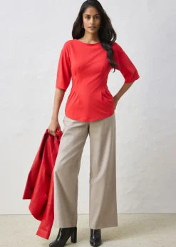 Mujer bonprix bonprix Camiseta de mezcla de algodón