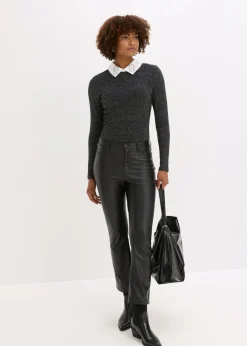 Mujer bonprix bonprix Camiseta de mezcla de algodón