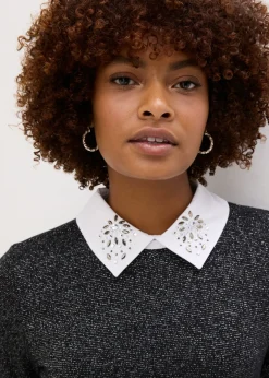 Mujer bonprix bonprix Camiseta de mezcla de algodón