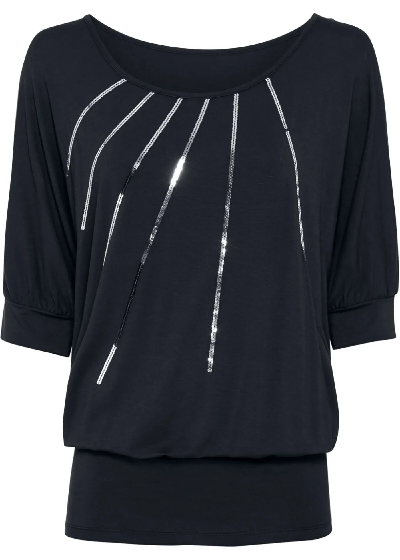 Mujer bonprix bonprix Camiseta de mezcla de viscosa fluida