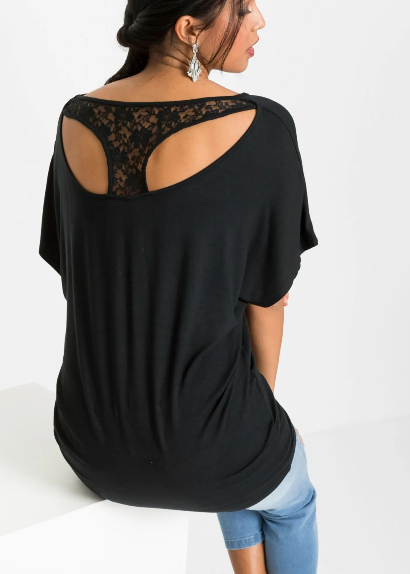 Mujer bonprix bonprix Camiseta de mezcla de viscosa