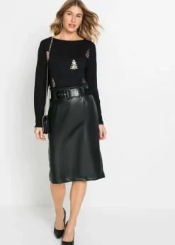 Mujer bonprix bonprix Camiseta de mezcla de viscosa fluida