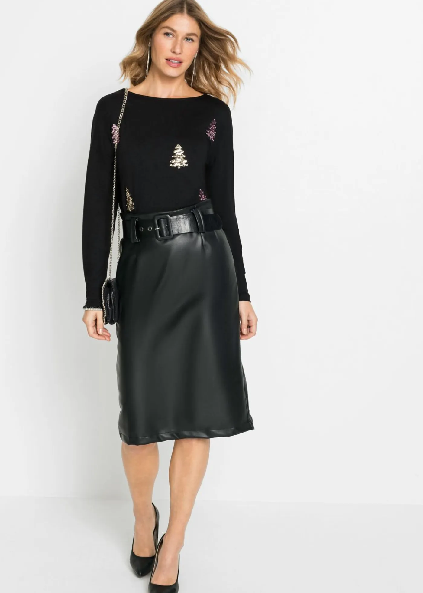 Mujer bonprix bonprix Camiseta de mezcla de viscosa fluida