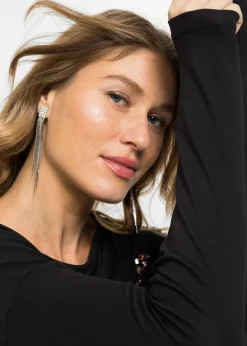 Mujer bonprix bonprix Camiseta de mezcla de viscosa fluida