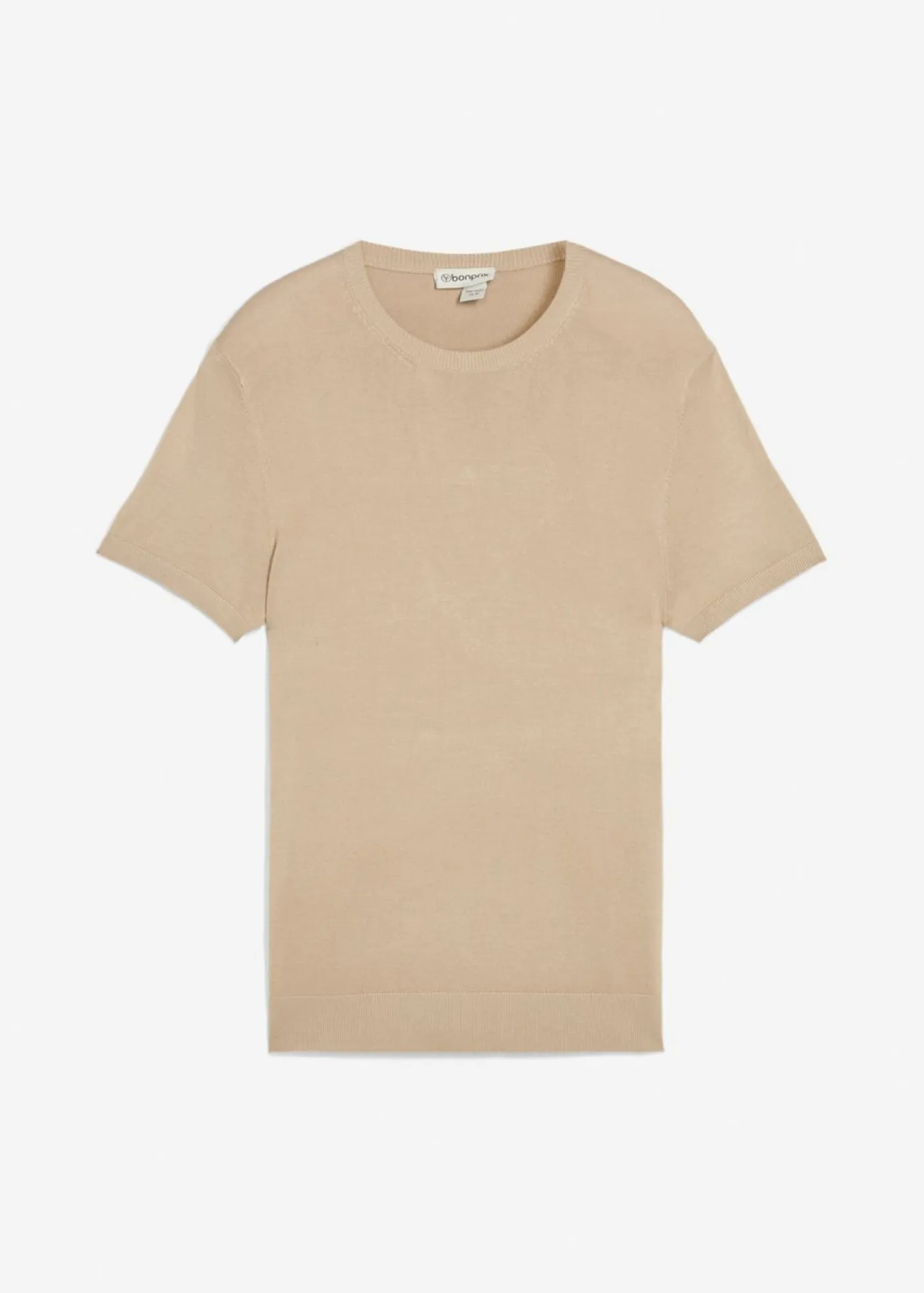 bonprix bonprix Camisetas Y Polos>Camiseta de punto Arena