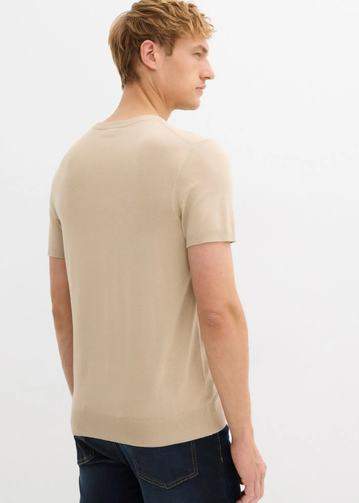 bonprix bonprix Camisetas Y Polos>Camiseta de punto Arena