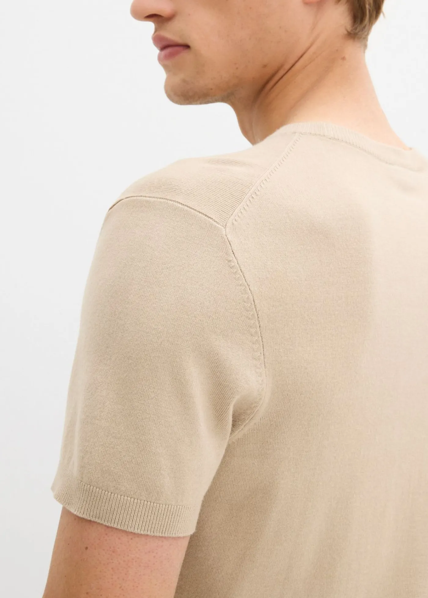 bonprix bonprix Camisetas Y Polos>Camiseta de punto Arena