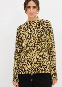 bonprix bonprix Camisetas|Ropa De Punto>Camiseta de punto ajustada Negro