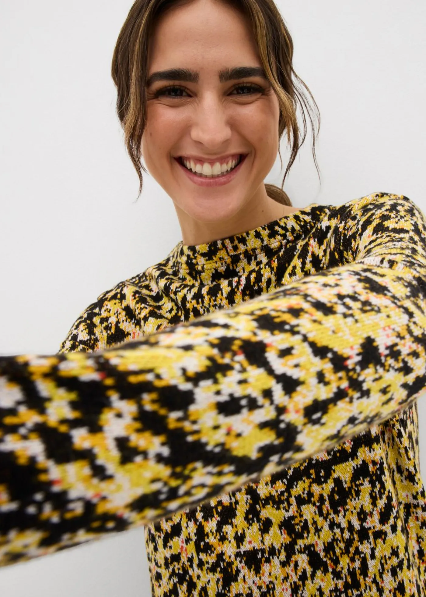 bonprix bonprix Camisetas|Ropa De Punto>Camiseta de punto ajustada Negro