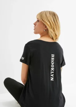 Mujer bonprix bonprix Camiseta de puro algodón