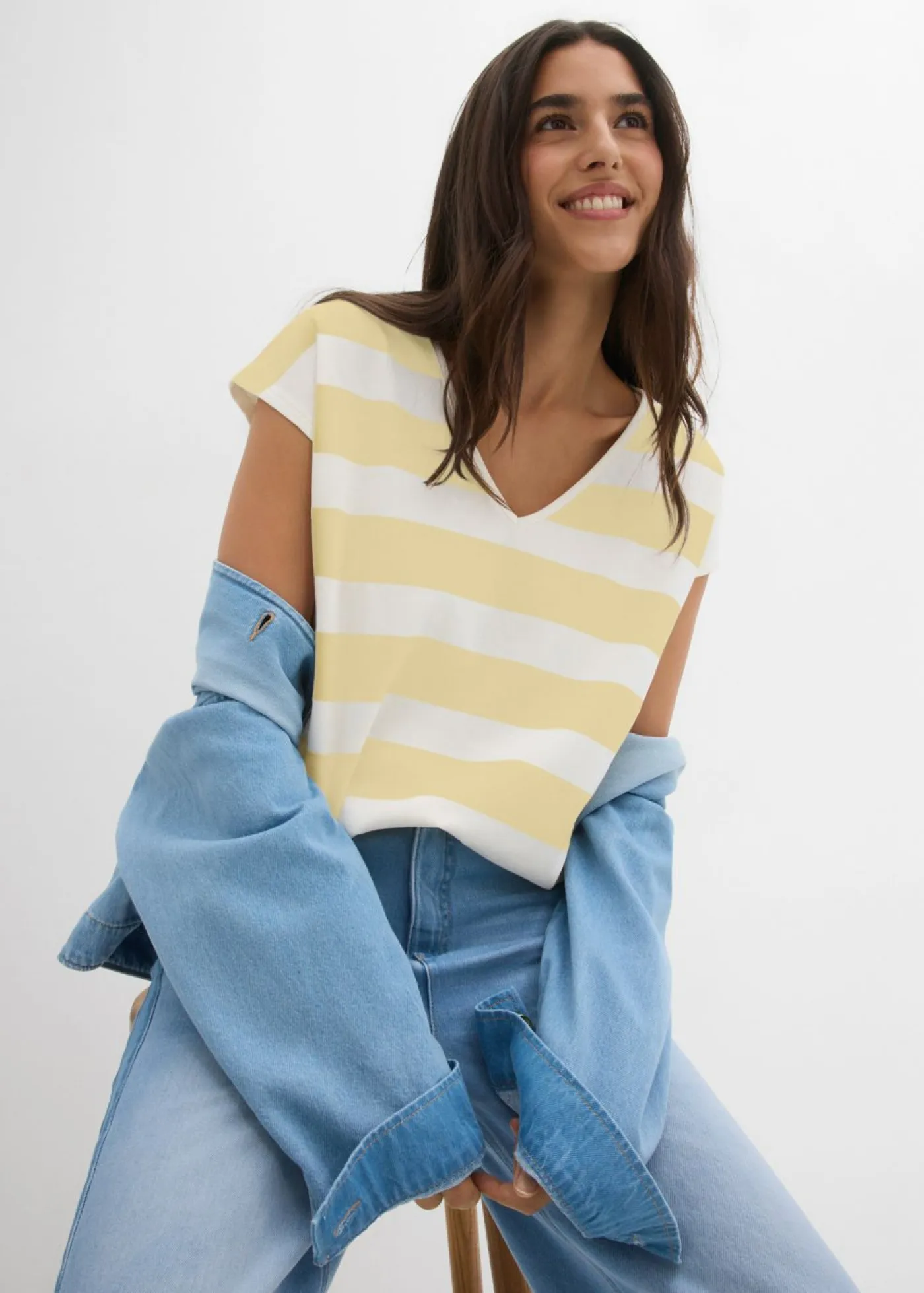 Mujer bonprix bonprix Camiseta de rayas