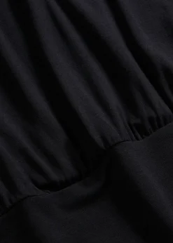 bonprix bonprix Camisetas>Camiseta de suave mezcla de viscosa Negro