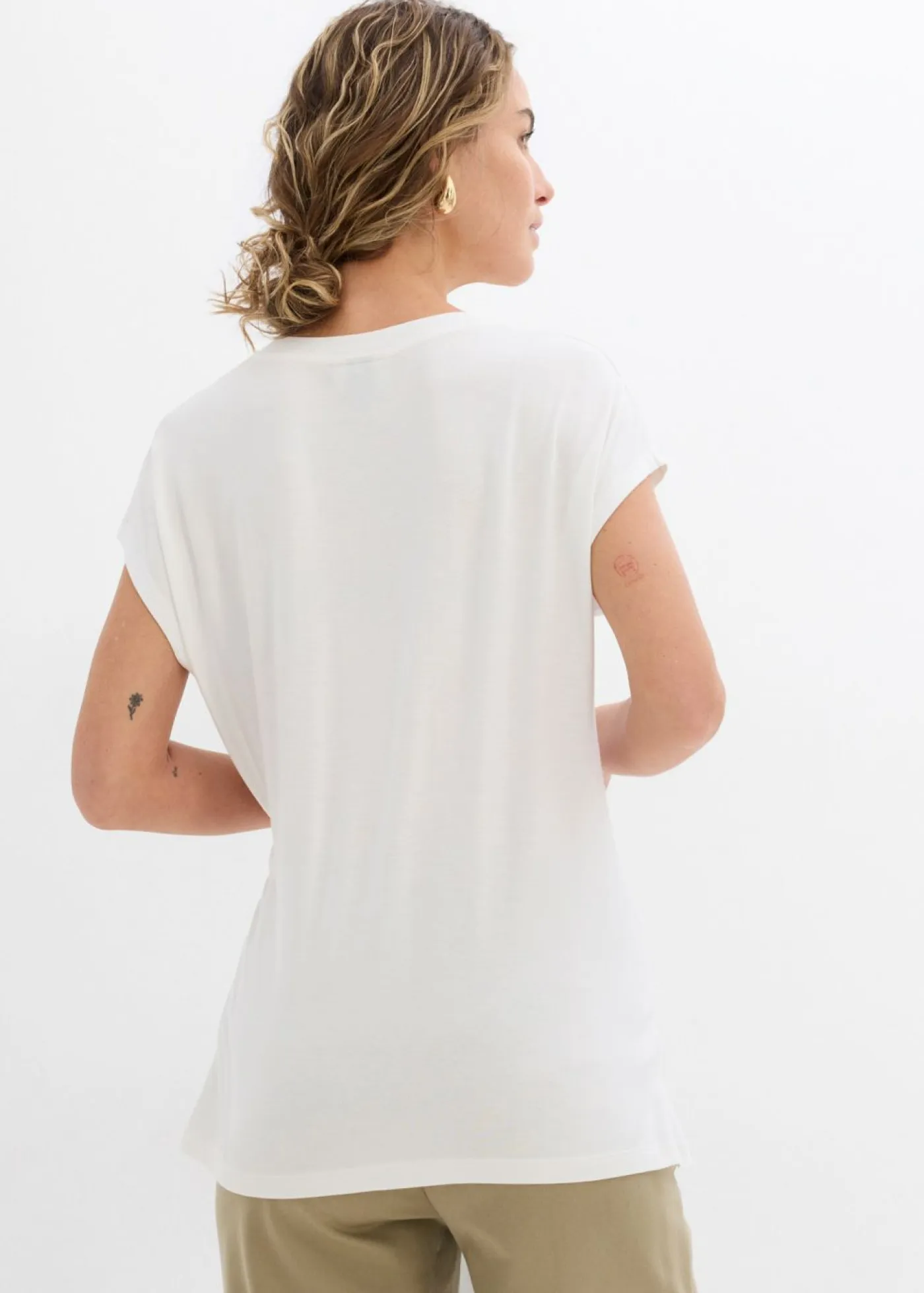 Mujer bonprix bonprix Camiseta de suave mezcla de viscosa