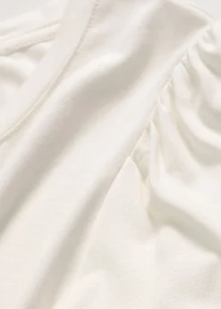 bonprix bonprix Camisetas|Novedades>Camiseta de suave mezcla de viscosa Blanco lana