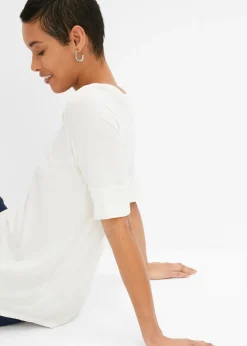 Mujer bonprix bonprix Camiseta de suave mezcla de viscosa