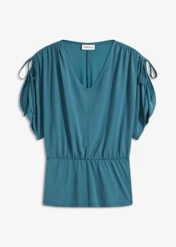 bonprix bonprix Camisetas>Camiseta de suave mezcla de modal verde pimiento