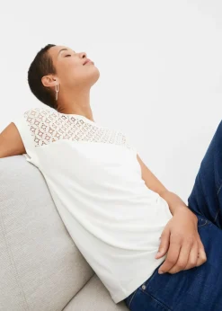 Mujer bonprix bonprix Camiseta de suave mezcla de viscosa