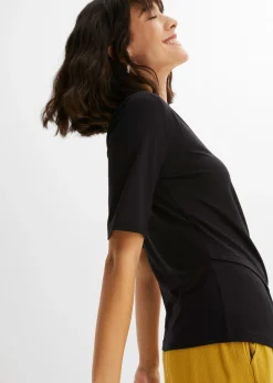 Mujer bonprix bonprix Camiseta de suave mezcla de viscosa