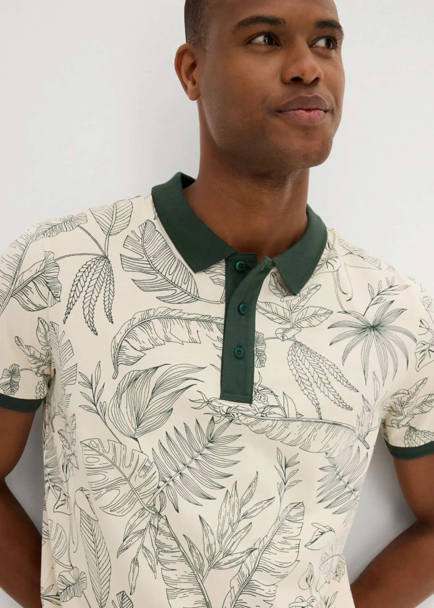 bonprix bonprix Camisetas Y Polos>Camiseta de tipo polo Crudo