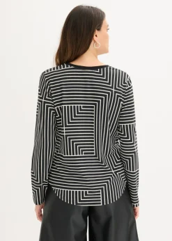 Mujer bonprix bonprix Camiseta de viscosa de manga larga