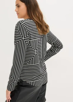 Mujer bonprix bonprix Camiseta de viscosa de manga larga