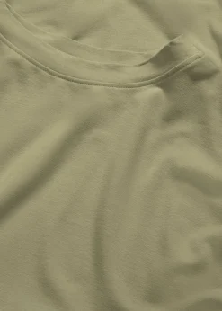 bonprix bonprix Básicos|Camisetas>Camiseta de viscosa suave Verde oliva