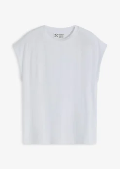 bonprix bonprix Básicos|Camisetas>Camiseta de viscosa suave Blanco