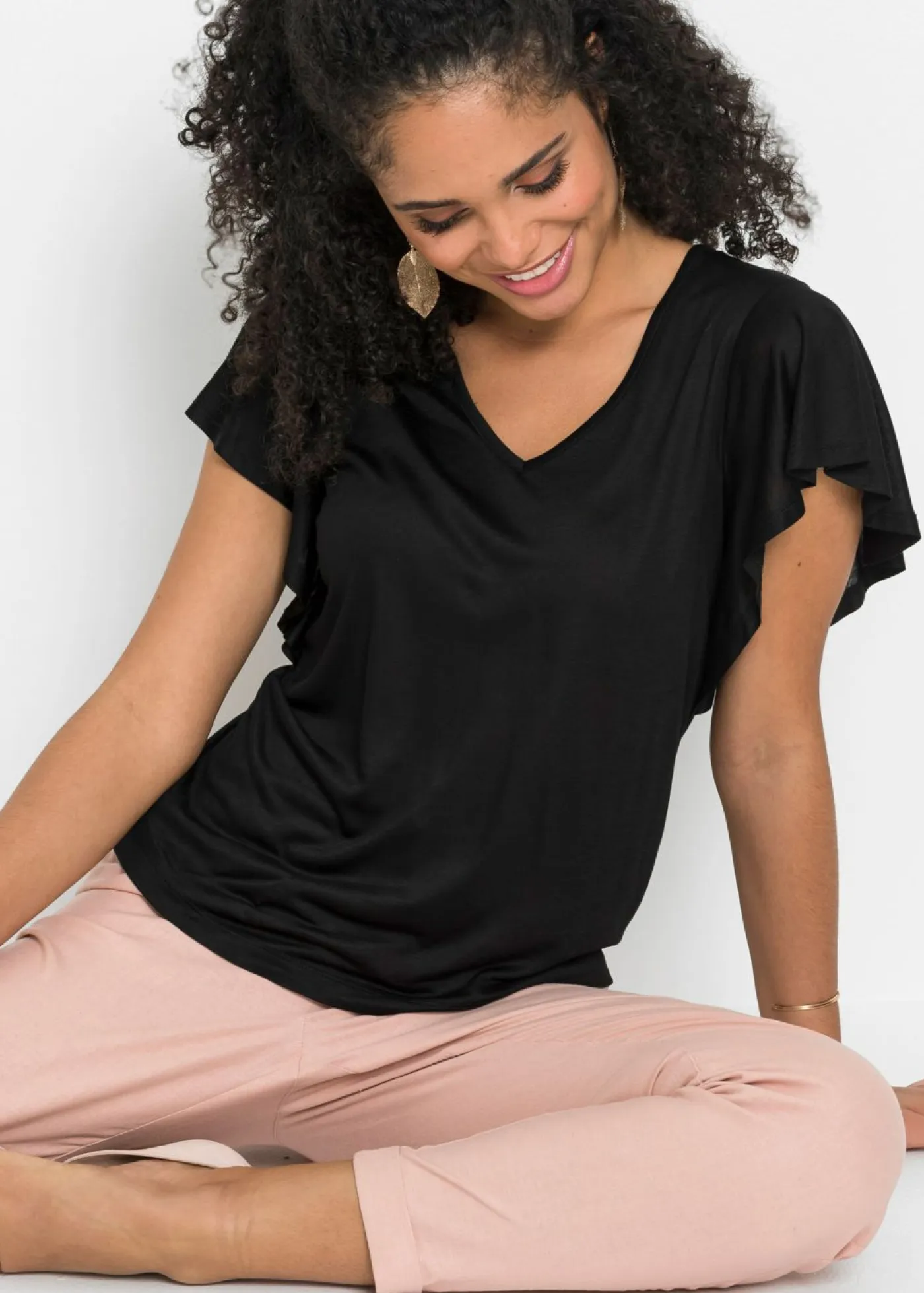 bonprix bonprix Camisetas|Novedades>Camiseta de viscosa suave