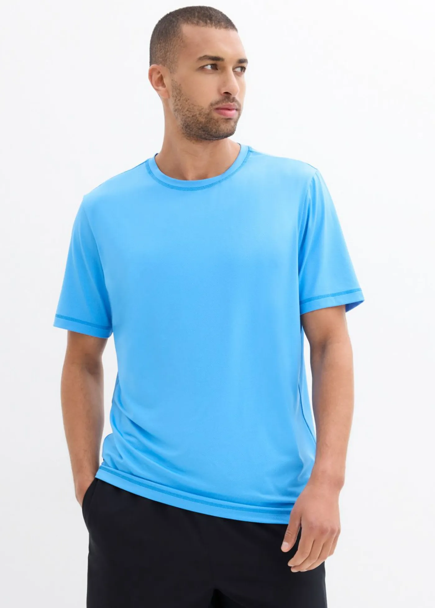 Hombre bonprix bonprix Camiseta deportiva con aspecto estructurado
