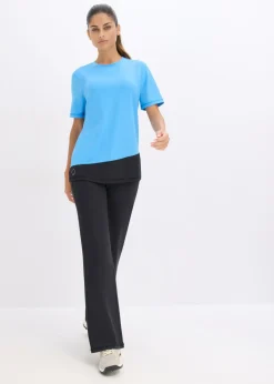 Mujer bonprix bonprix Camiseta deportiva con aspecto estructurado