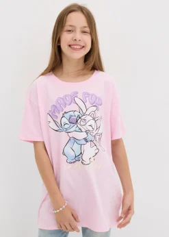 Niños bonprix Lilo & Stitch Camiseta Disney Stitch de algodón puro