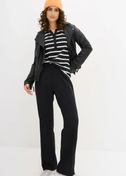 Mujer bonprix bonprix Camiseta henley de algodón orgánico puro