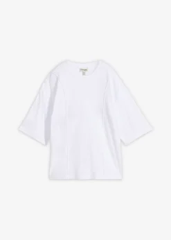 Mujer bonprix bonprix Camiseta holgada de algodón orgánico puro