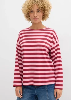 Mujer bonprix bonprix Camiseta holgada de algodón puro