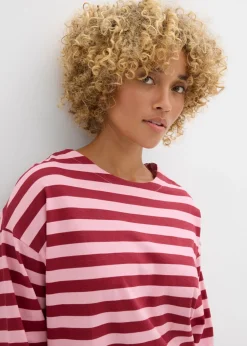 Mujer bonprix bonprix Camiseta holgada de algodón puro