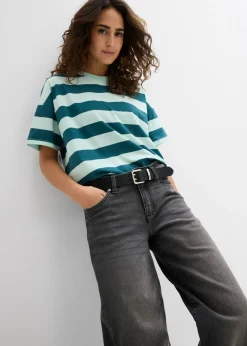 Mujer bonprix bonprix Camiseta holgada de algodón orgánico puro