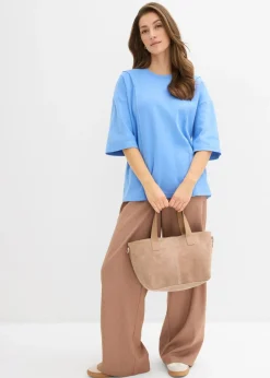 Mujer bonprix bonprix Camiseta holgada de algodón orgánico puro