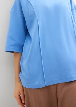 Mujer bonprix bonprix Camiseta holgada de algodón orgánico puro