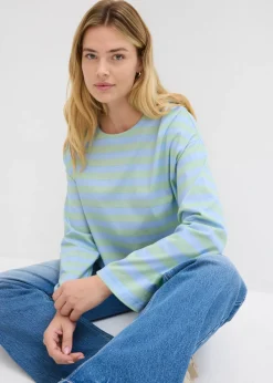 Mujer bonprix bonprix Camiseta holgada de algodón puro