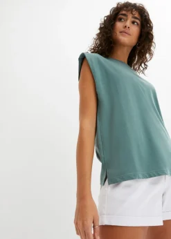 Mujer bonprix bonprix Camiseta holgada de algodón orgánico puro