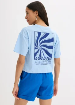 Mujer bonprix bonprix Camiseta holgada de algodón orgánico puro