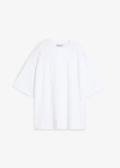 Mujer bonprix bonprix Camiseta holgada de algodón orgánico puro y pesado