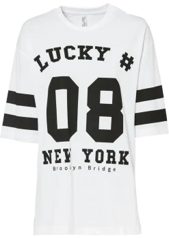 Mujer bonprix bonprix Camiseta holgada de algodón orgánico puro