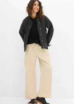 Mujer bonprix bonprix Camiseta holgada de algodón orgánico puro y pesado